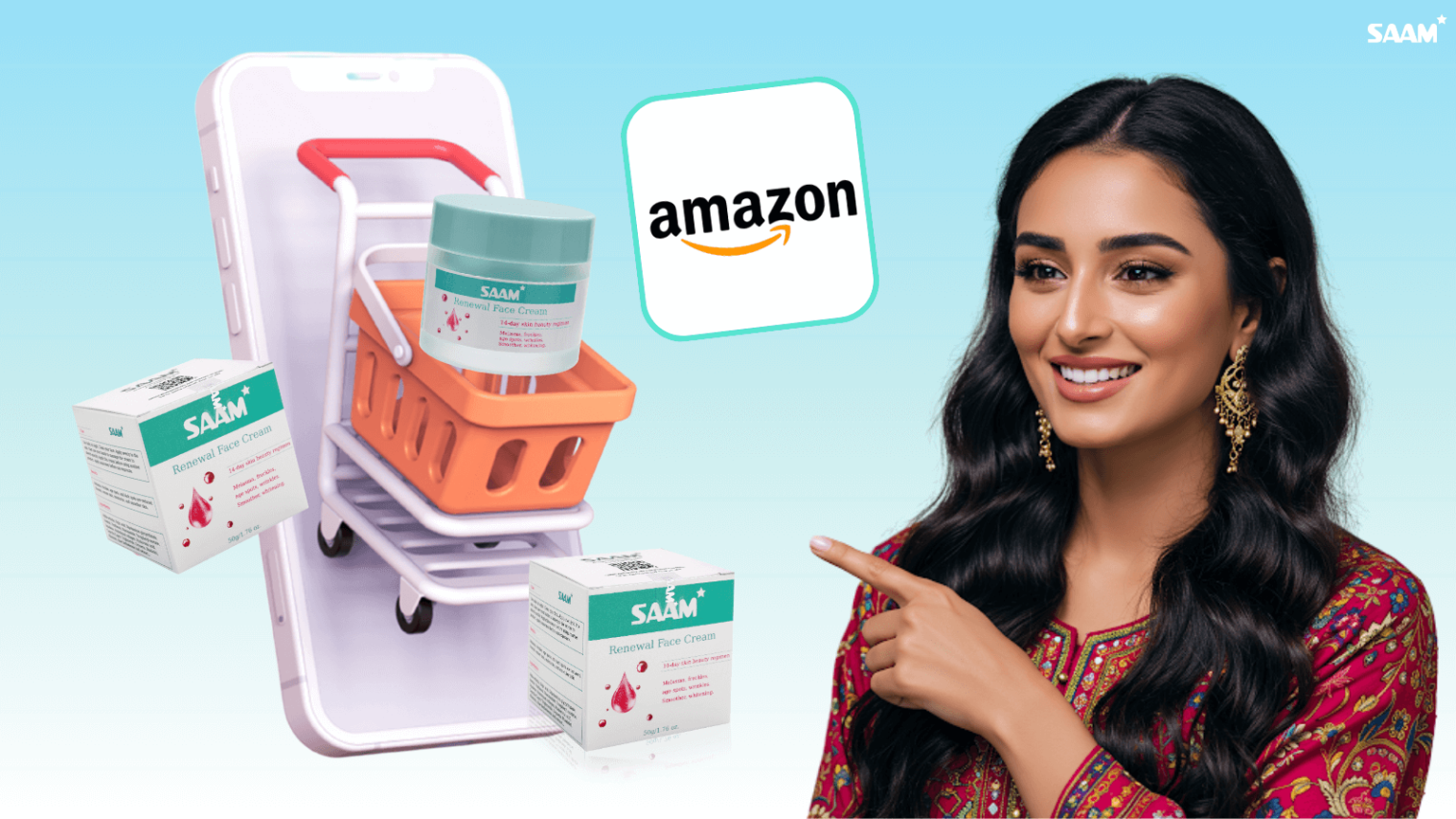 You can purchase SAAM cream through SAAM's official Amazon store